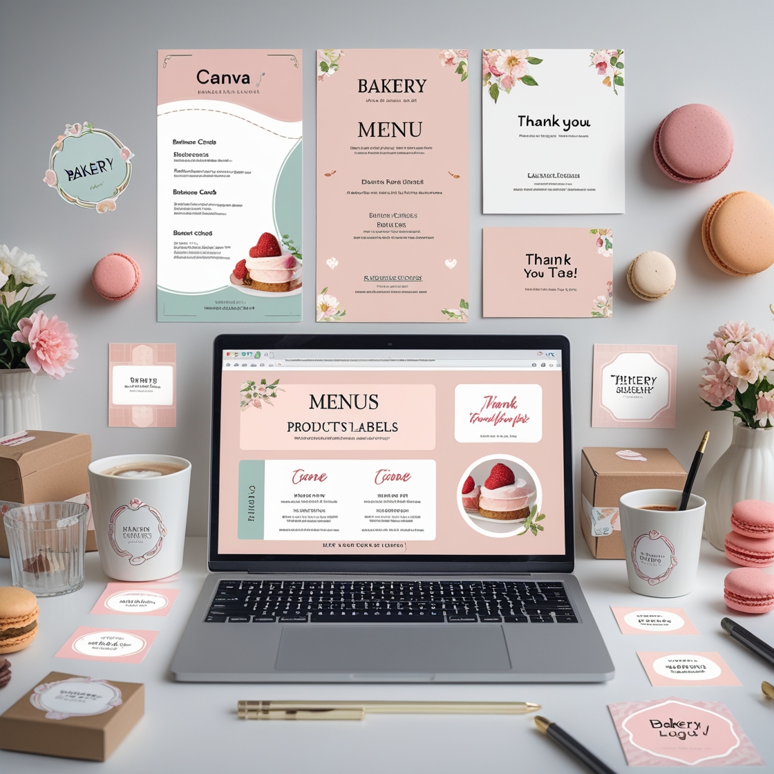 Bakery Branding & Menu Templates - Image 3